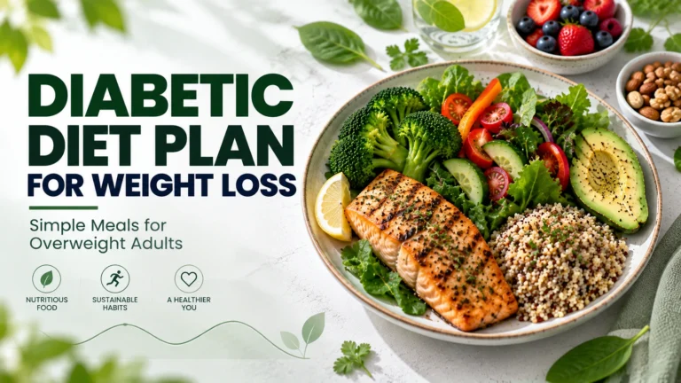 Diabetic Diet Plan for Overweight Adults